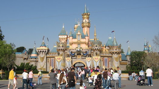Disneyland and Universal Studios are among the large companies that benefit from California's Prop 13, paying pre-1978 tax rates on some of their properties. (Wikimedia Commons)