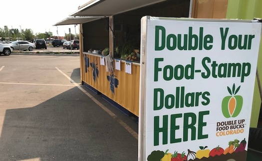 Recipients of SNAP, the program formerly known as food stamps, can double their purchasing power if they buy Colorado-grown produce at participating outlets. (Galatas)