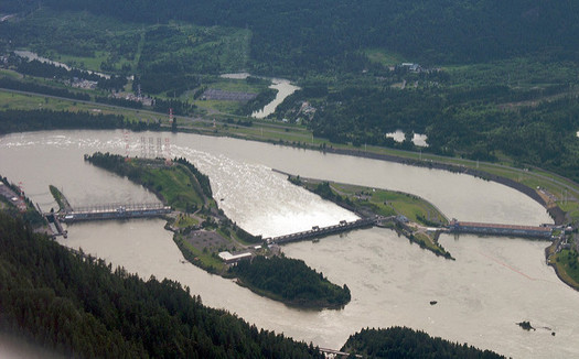 The U.S. and Canada are negotiating hydropower production and flood risk management for cities like Portland along the Columbia River. (Sam Beebe/Flickr)