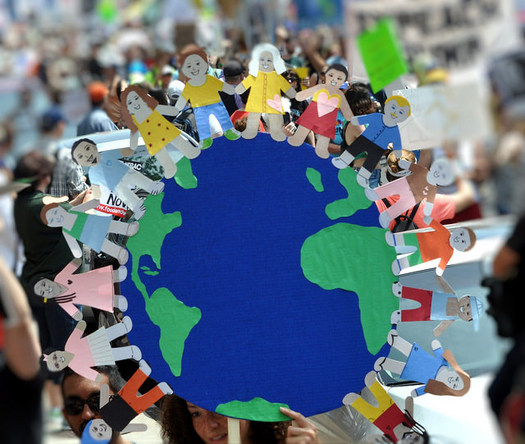 Around the world, local groups are organizing marches for climate change. (Edward Kimmel/Flickr)