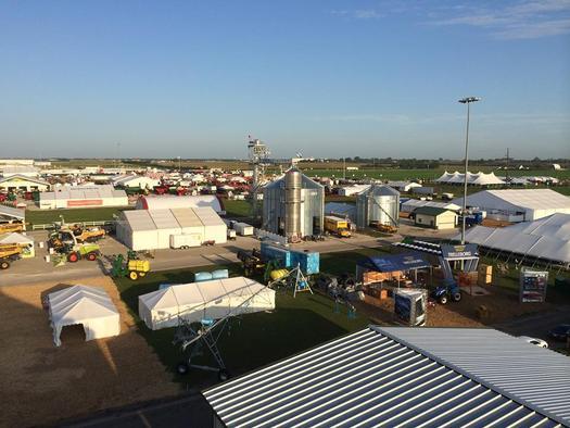 Amidst tariff talks, Iowa hosted the nation's largest outdoor farm equipment show this week. (Josh Flint/Farm Progress Show)