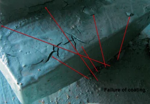 Unions allege that Florida-based contractor Seminole Equipment cut corners and did substandard work when painting a bridge on I-64. (The Affiliated Construction Trades)