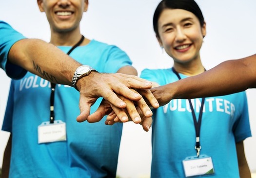 Psychologists say volunteering can create a 