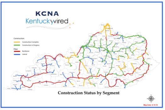 The Kentucky Wired plan to install high speed Internet nodes in every county is expected to be complete in the next two years. (Kentuckywired)