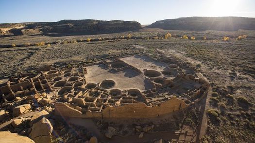 A 10-mile buffer region is all that's left of protection from oil and gas drilling near New Mexico's Chaco Culture National Historical Park. (news.umn.edu) 