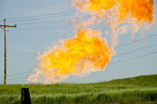 There are more than 1,400 oil and gas wells located on the Fort Berthold Reservation in North Dakota. (Tim Evanson/Flickr)