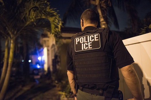 The Center for American Progress reports that people who are concerned about deportations have difficulty connecting with local law enforcement to voice opinions. (ICE/Flickr) 