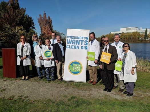 The Washington State Medical Association, the state's largest physicians' organization, is supporting the carbon pollution-fee initiative. (Clean Air Clean Energy WA)