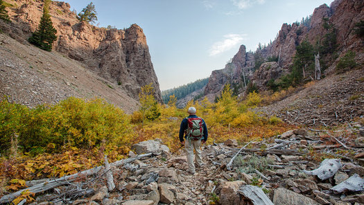 Uncertainty around the Land and Water Conservation Fund has stalled an effort to move a 14-mile section of the Continental Divide Trail off of a dangerous highway near Steamboat Springs. (Wikimedia Commons)