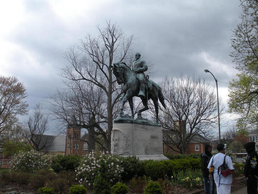 Monuments to the Confederacy have become especially polarizing since nine black parishioners were gunned down by an avowed white supremacist at a church in Charleston, S.C., in 2015. (Flickr/Creative Commons)