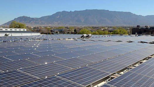 Despite its abundance of sunshine, New Mexico is not among the top 10 states for the number of solar megawatts installed, houses powered or jobs generated. (nmsolar.org) 