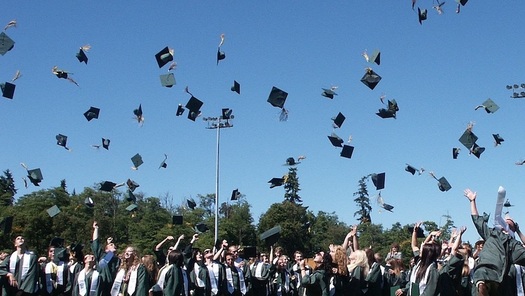 Pennsylvanias high school graduation rate of 86 percent is above the national average. (greymatters/Pixabay)