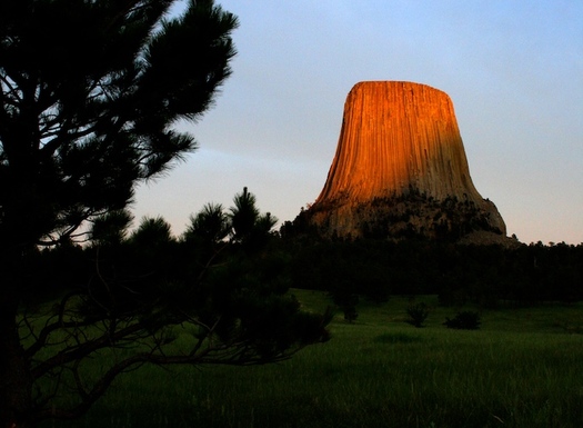 In 2017, 7 million people visited national park sites in Wyoming, including Devils Tower National Monument, generating over $1 billion in spending and supporting 12,000 jobs. (Mpujals/Pxhere)