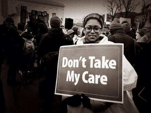 Some 20 million Americans could lose health coverage if a recent Texas federal court decision striking down the Affordable Care Act stands. (LaDawna Howard/Flickr)