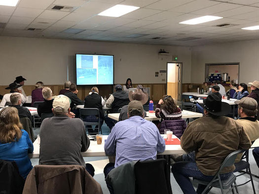 The workshop on ranchers and wolves is exploring such topics as range-riding and wolf behavior. (Defenders of Wildlife)