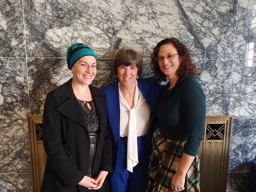 State workers testified in Olympia this week in support of a bill to increase accountability for government contractors. (Matt Zuvich/Washington Federation of State Employees)