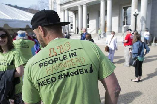 Democrats in the New Hampshire House are working to repeal the 100-hour-a-month work requirement for Medicaid beneficiaries before it takes effect. (Rep. Rebecca McWilliams/Facebook) 