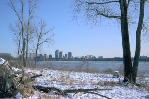 The deepest point of the Ohio River runs through Louisville, Ky. (William Aden/Flickr)