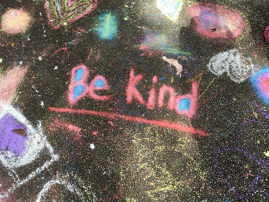 Experts say kindness stimulates 