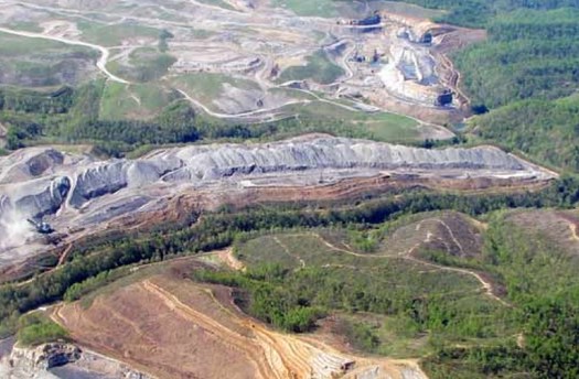 According to the U.S. House Natural Resources Committee, countries with mountaintop removal mines have a more than 40 percent higher rates of birth defects. (Vivian Stockman/OVEC/Southwings)
