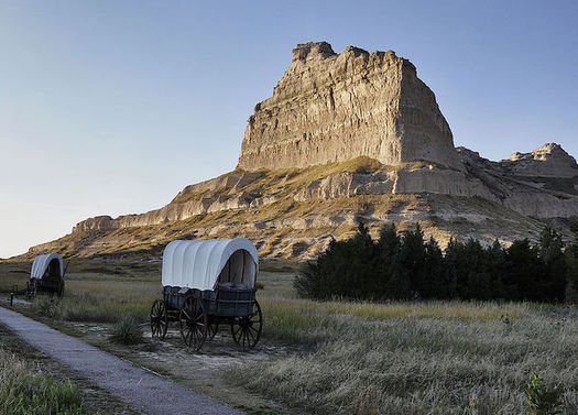 Since 1965, the Land and Water Conservation Fund has tapped revenues from offshore oil and gas development to preserve public lands, including Scotts Bluff National Monument. (Paul Hermans)
