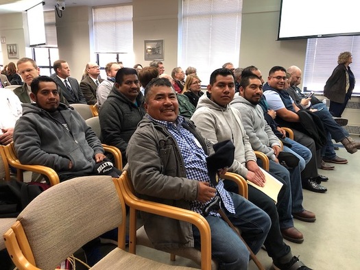 Washington state farmworkers testified in favor of a bill to give more oversight to a federal guest worker program this week. (Community 2 Community Development)