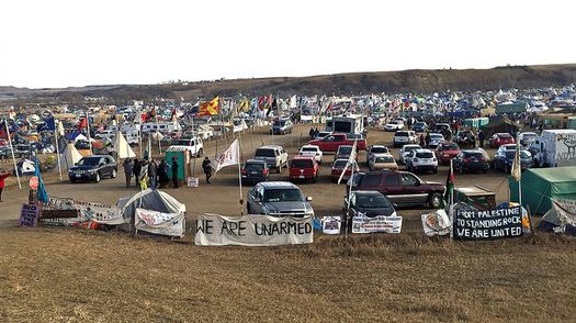 Opponents of a bill to increase penalties for protesters believe the legislation is a response to the Standing Rock protests. (Becker1999/Flickr)