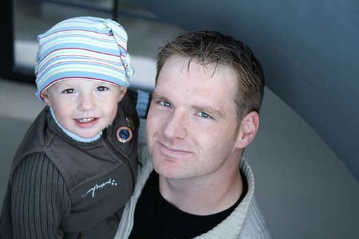 In 2012, there were 176,000 stay-at-home dads responsible for taking care of children. (Onkelbo/Wikimedia Commons)