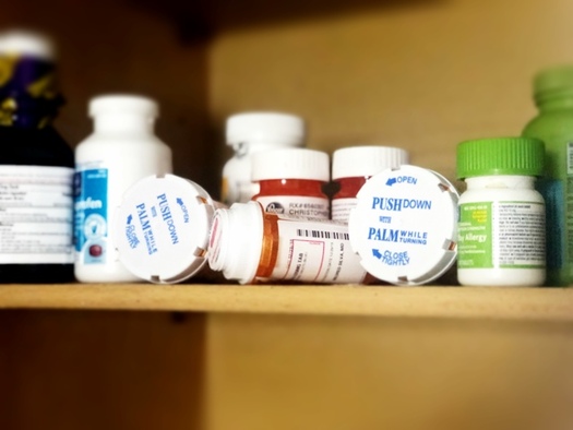 Safety experts say kids can still reach medications that are stored on a high shelf. (Schuermann Kuhlman)