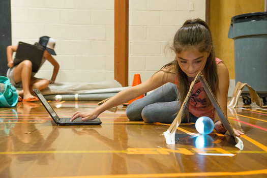 A federal grant program funds after-school and summer opportunities such as this one in White Salmon for nearly 18,000 Washington kids. (School's Out Washington)