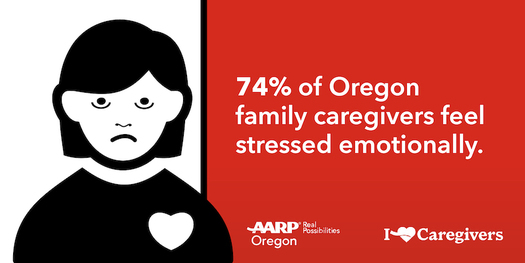 The average Oregon caregiver is a 62-year-old woman caring for an 80-year-old parent. (AARP Oregon)