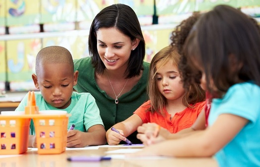 Poor pay and benefits for preschool teachers are seen as a threat to the success of Arkansas' early-education programs. (MonkeyBusiness/AdobeStock)