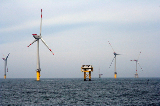 Vineyard Wind is expected to build one of the first massive offshore wind farms in the U.S., south of the Martha's Vineyard area of Massachusetts. (U.S. Dept. of Energy/Flickr)
