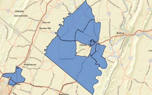 In the most recent period, Jefferson County had the lowest unemployment rate in West Virginia. In spite of this, six of the county's 15 census tracts have been designated 