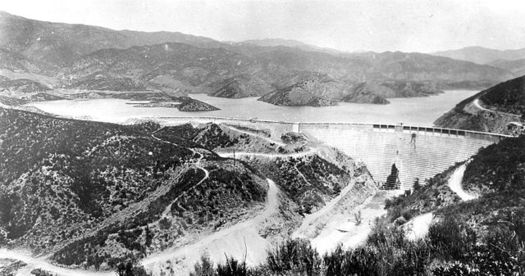 The St. Francis Dam collapse in 1928 is California's second-deadliest disaster, after the San Francisco earthquake of 1906. (H.T. Strearns/U.S. Geological Survey)