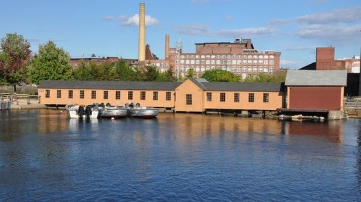 Lowell National Historical Park has almost 6 miles of canals as part of its legacy as a textile-manufacturing hub in the 1800s. The National Park Service says the site has more than $20 million in deferred maintenance. (NPS)