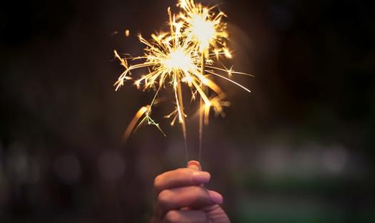 Sparklers are the number-one cause of firework-related burns in children under age 5. (John Paul Tyrone Fernandez/Pexels)