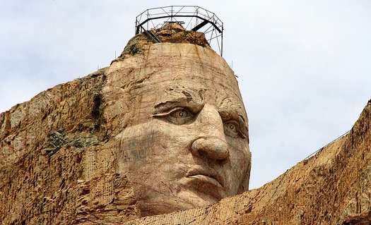 Tourism in South Dakota, including tourist visits to the Crazy Horse Memorial, has risen to record levels in each of the last nine years.(nockewell/pixabay)