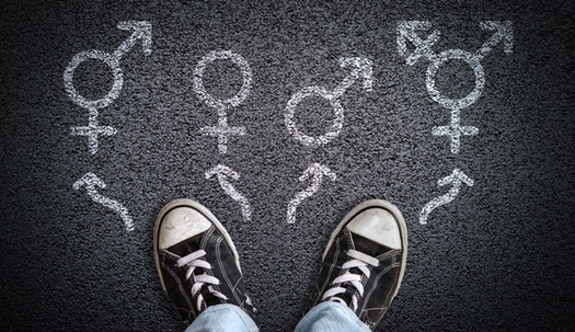 Researchers say if people resist a person's gender identity, they're also more likely to say it's OK to discriminate against that person. (ronniechua/Adobe Stock)