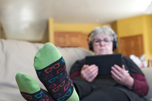 Data shows older Americans are increasing their screen time � television, computer, tablet and phone � even more than teenagers or young adults. (Adobe Stock)
