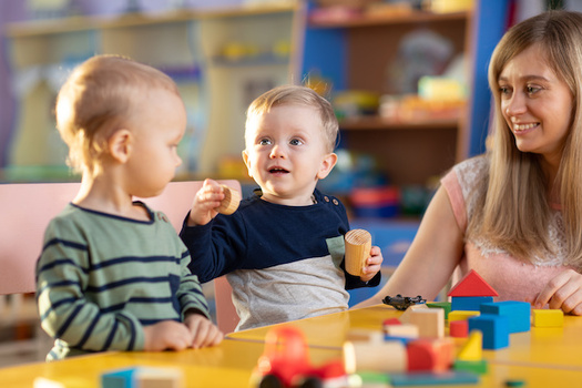 North Dakota ranks last in the nation for early education participation rates for three- and four-year-olds. (Oksana Kuzmina/Adobe Stock)