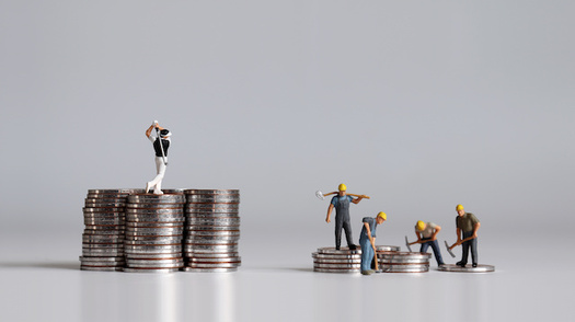 The ratio of CEO-to-worker compensation is 4.7 times greater than it was 30 years ago. (Hyejin Kang/Adobe Stock)