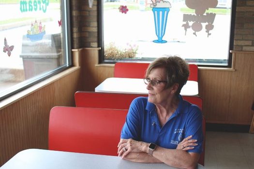 As owner of Loder's Shake Shoppe in North Royalton, Linda Watkins says she doesn't believe it is fair for some business owners to avoid paying the appropriate amount of taxes. (Samantha Raudins)