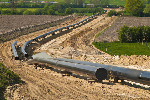 Fossil fuel infrastructure in the U.S. includes about 2.6 million miles of pipelines. (Reinhard Tiburzy/Adobe Stock)