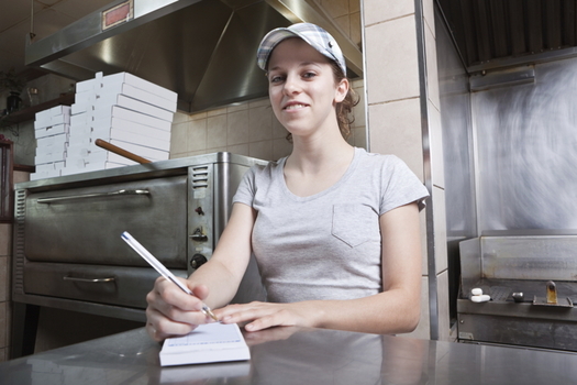 Earning the federal minimum wage of $7.25 an hour full-time works out to $15,000 a year, which is below the federal poverty level for a family of two. 