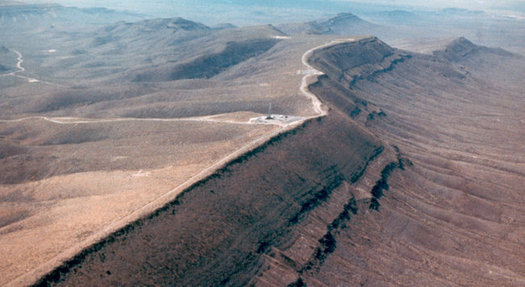The Trump administration is trying for the third time this year to get funds from Congress to revive a proposed nuclear repository at Yucca Mountain. (State of Nevada)