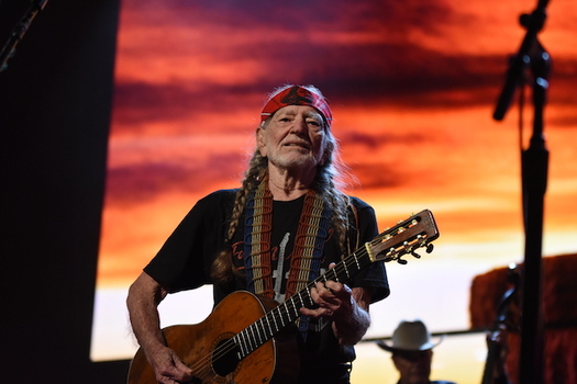 Willie Nelson, shown above at Farm Aid 2018, organized the first Farm Aid along with Neil Young and John Mellencamp in 1985. (Brian Bruner/Bruner Photo)