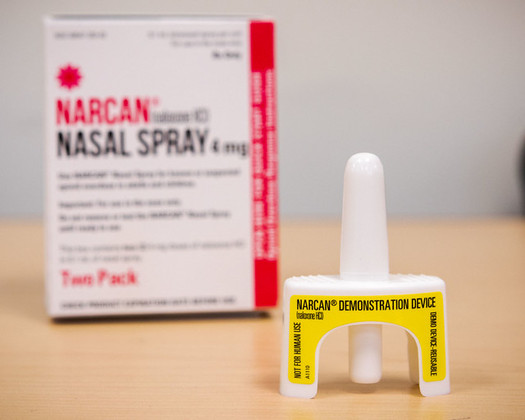 Narcan, also known as naloxone, can reverse overdoses while they're happening. (Gov. Tom Wolf/Flickr)