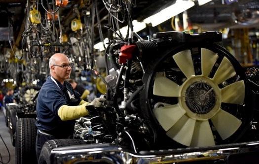 The USMCA deal would protects manufacturing jobs by offering companies incentives for engineering and production in the United States. (Ford Motor Co.)