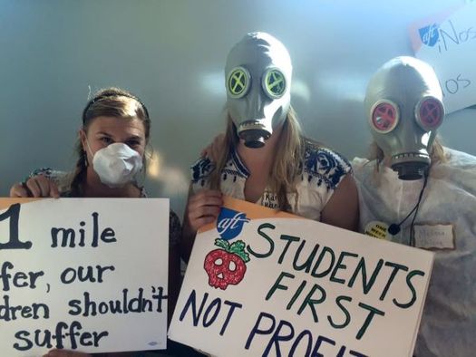 Farmworkers' advocates have been calling for a ban on the pesticide chlorpyrifos for at least a decade. (Californians for Pesticide Reform)